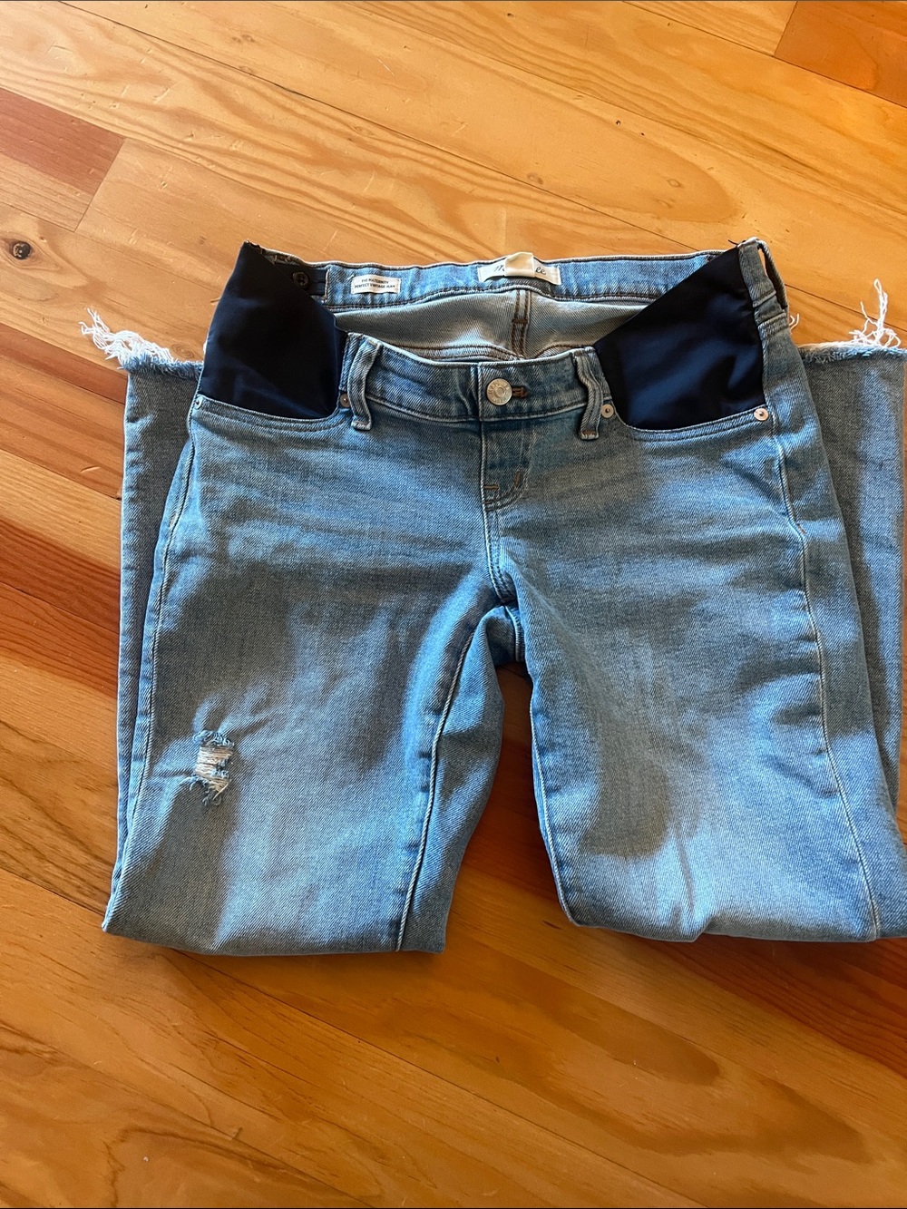Madewell maternity jeans